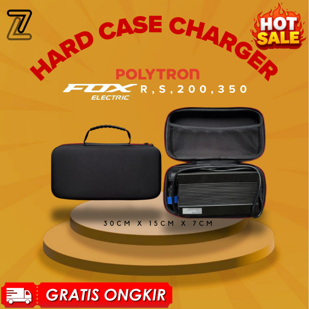 Jual Hard Case Tas Charger Polytron Fox 350, Fox R, Fox S, Fox 200 ...
