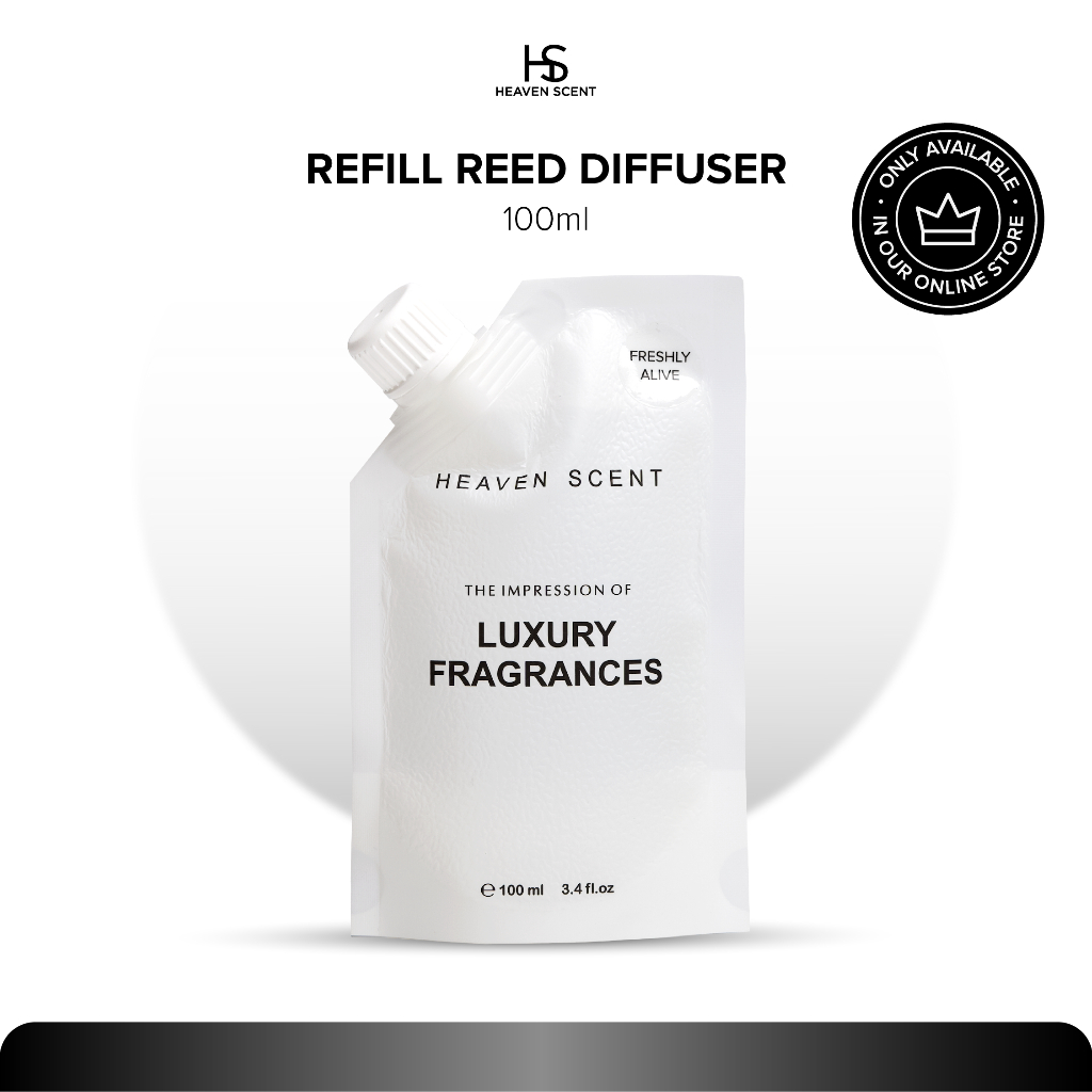 Jual Heaven Scent SBY - Refill Reed Diffuser 100ml Pengharum Ruangan ...
