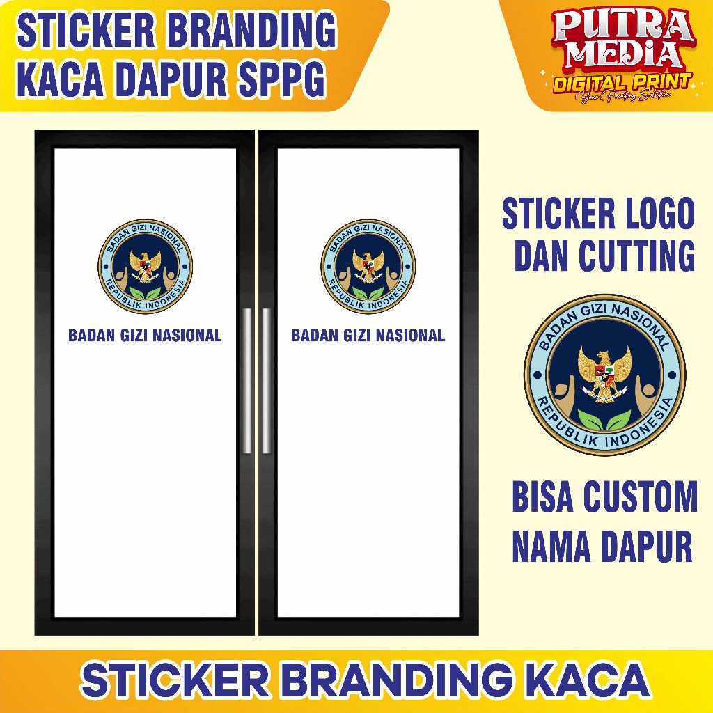Jual Stiker Pintu Kaca Dapur MBG SPPG / Sticker Pintu Kaca Dapur SPPG ...