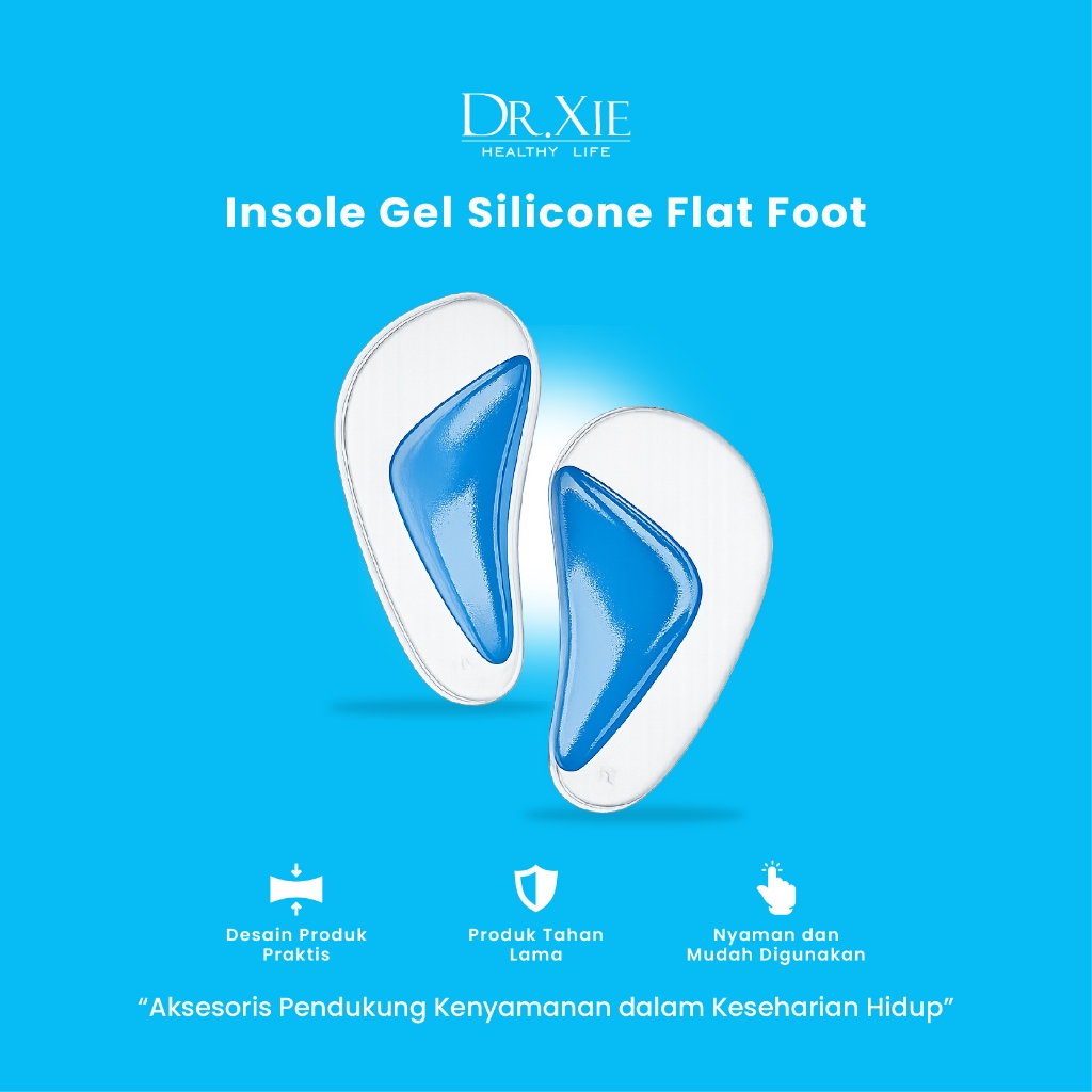 Jual Insole Sepatu Gel Silicone Support Alas Kaki Sepatu Insert Sol ...