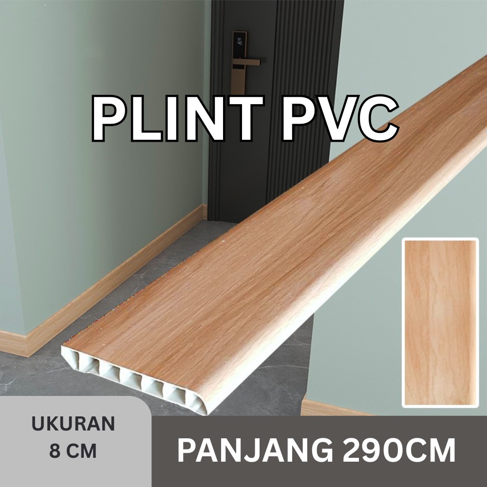 Jual Plint Lantai PVC 290 x 8cm List Dinding Lantai Skirting Dekorasi ...