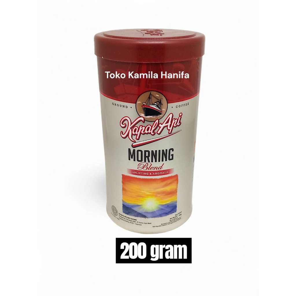 Jual Kapal Api Morning Blend Kopi 200 gr | Shopee Indonesia