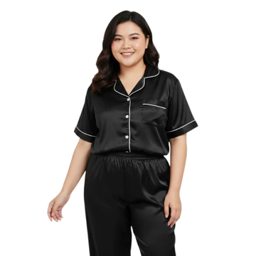 Baju Tidur Piyama Jumbo Ld 130 5Xl Piyama Satin Velvet