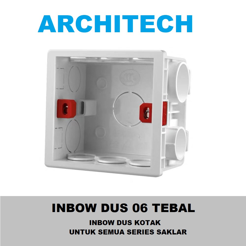 Jual IB-DUS 06 TEBAL SAKLAR STOP KONTAK INBOWDUS / INBOW DUS ARCHITECH ...