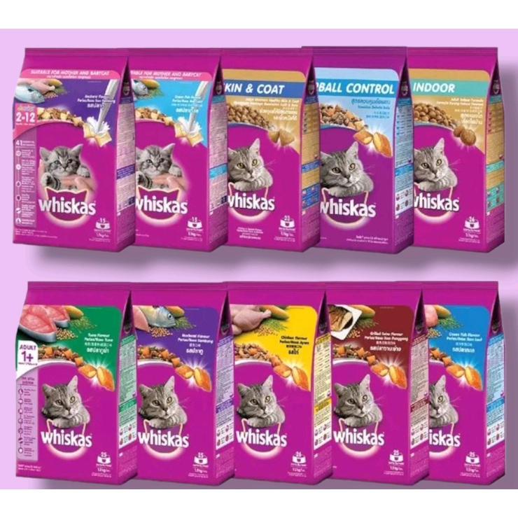 Jual Whiskas Ocean Fish 1.2kg | Shopee Indonesia