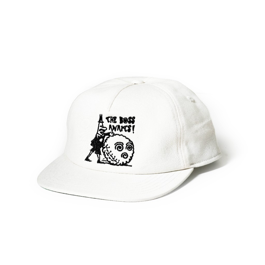 Jual Hoi Polloy - Topi - Boss Cap (White) | Shopee Indonesia