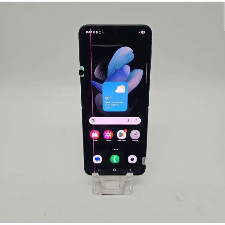 samsung galaxy z flip 4 ram 8/256 mulus normal bergaransi siap pakai