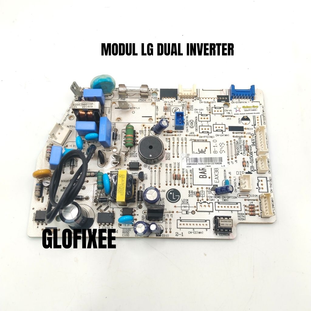Jual MODUL PCB INDOOR AC LG DUAL INVERTER SMART INVERTER PUTIH | Shopee ...