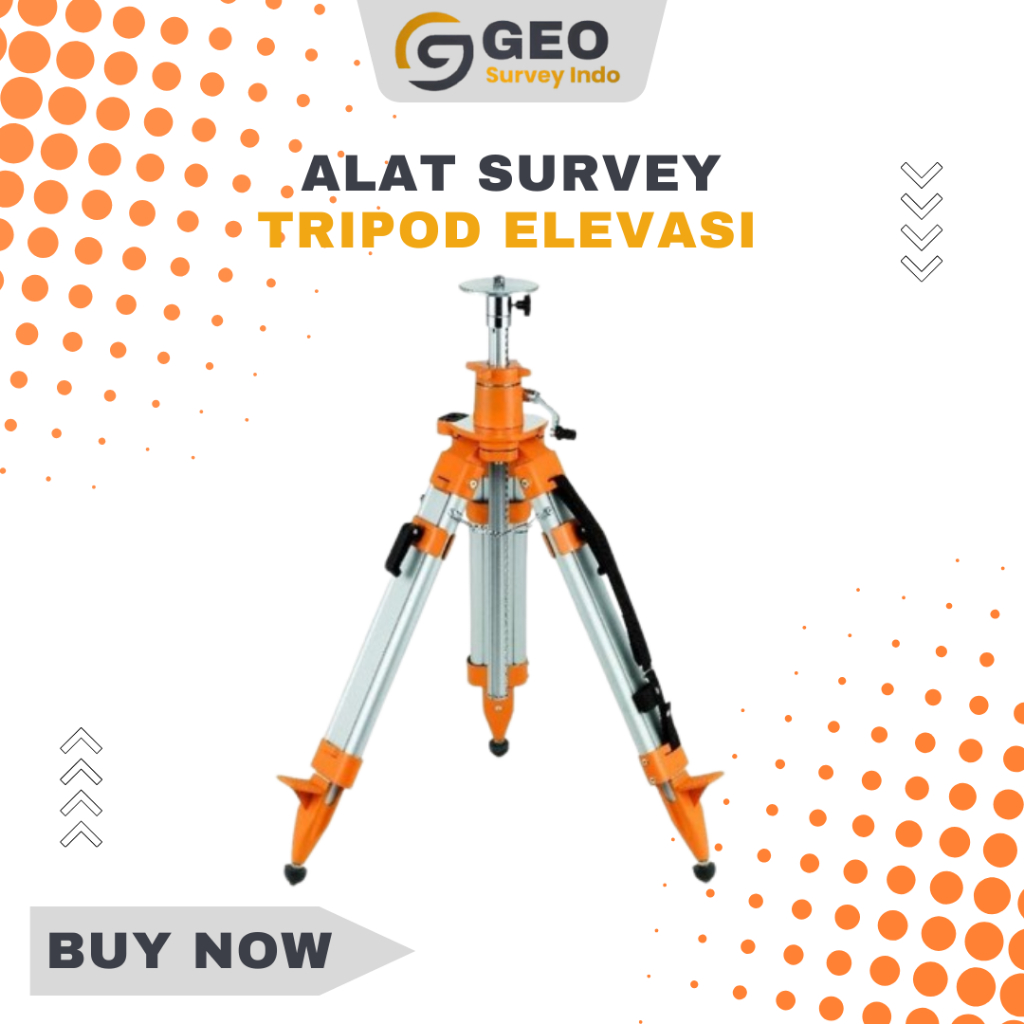 Jual Tripod Elevasi Aluminium Survey Double Lock Statif | Shopee Indonesia