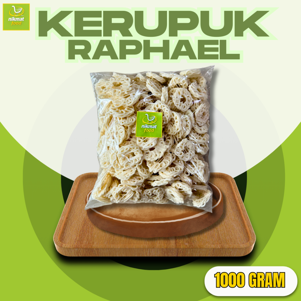 Jual Kerupuk Seblak Kerupuk Raphael Kerupuk Mentah 1KG dan 250GR ...