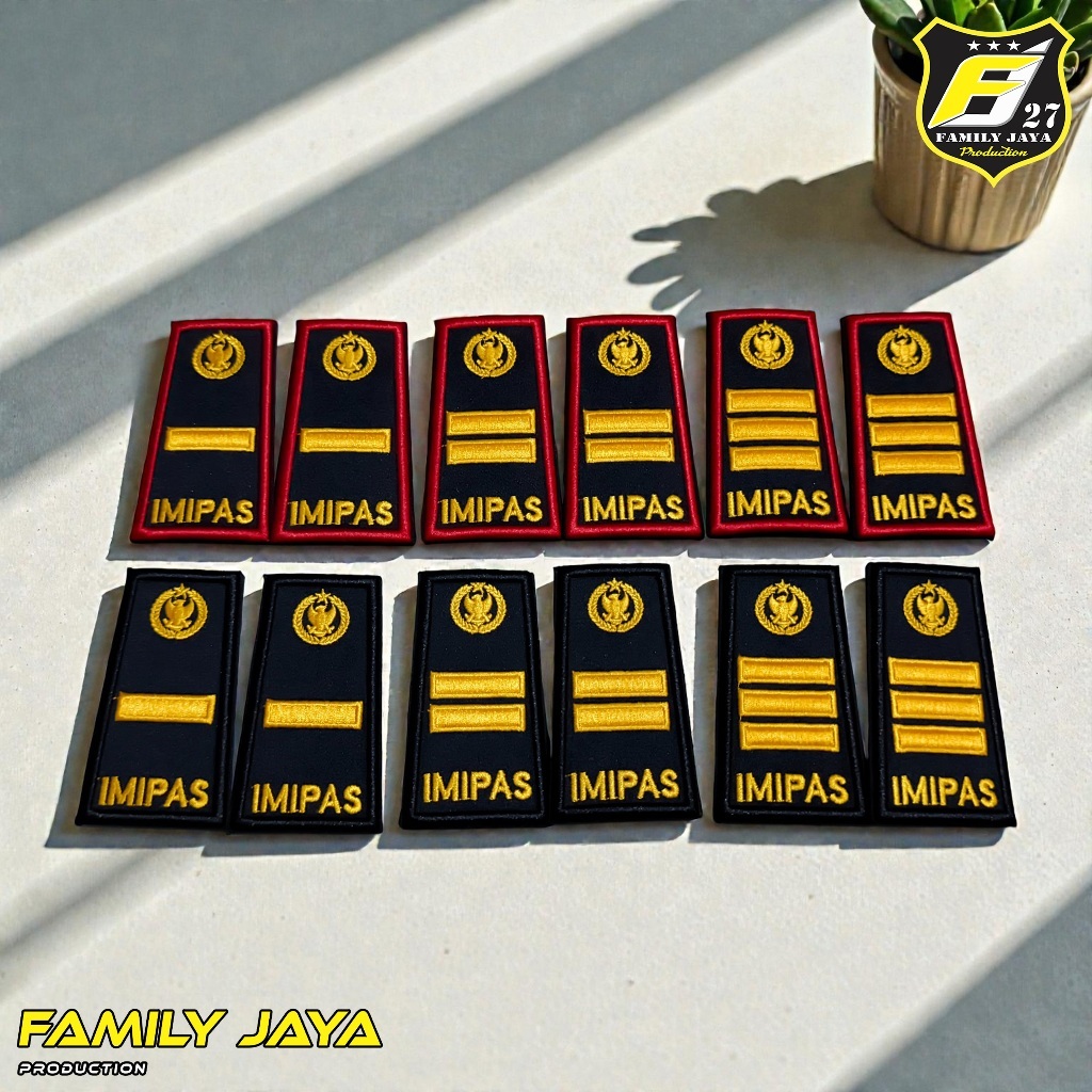 Jual FAMILY JAYA 27 - Pangkat PDH Imipas Full Bordir 3A 3B 3C List ...