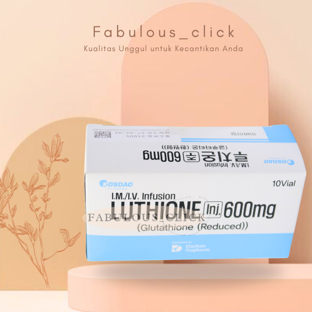 Jual Glutanex 1200mg Glutathione Infus Whitening Box | Shopee Indonesia