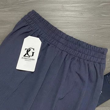 Celana Kulot Wanita Bahan Knit Premium Full Karet Pinggang