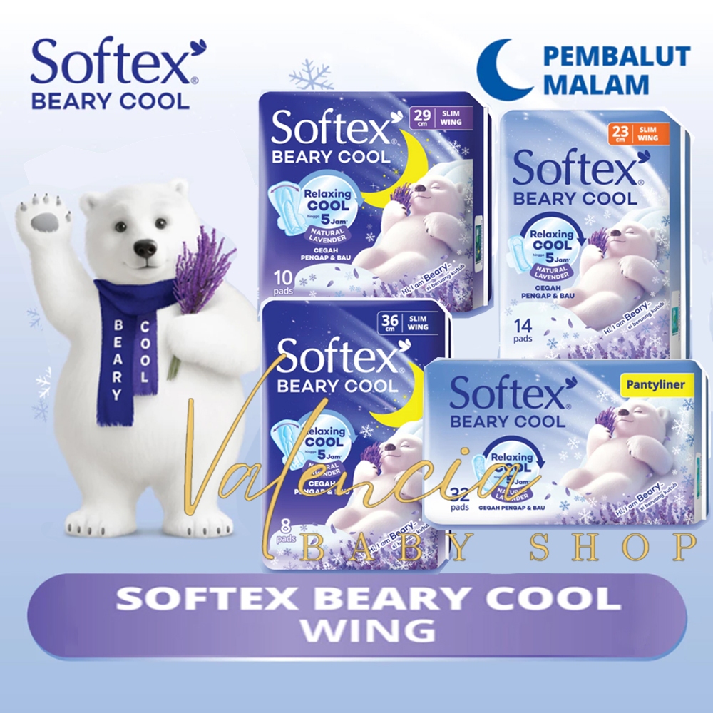 Jual Softex Beary Cool+ Super Slim | Shopee Indonesia