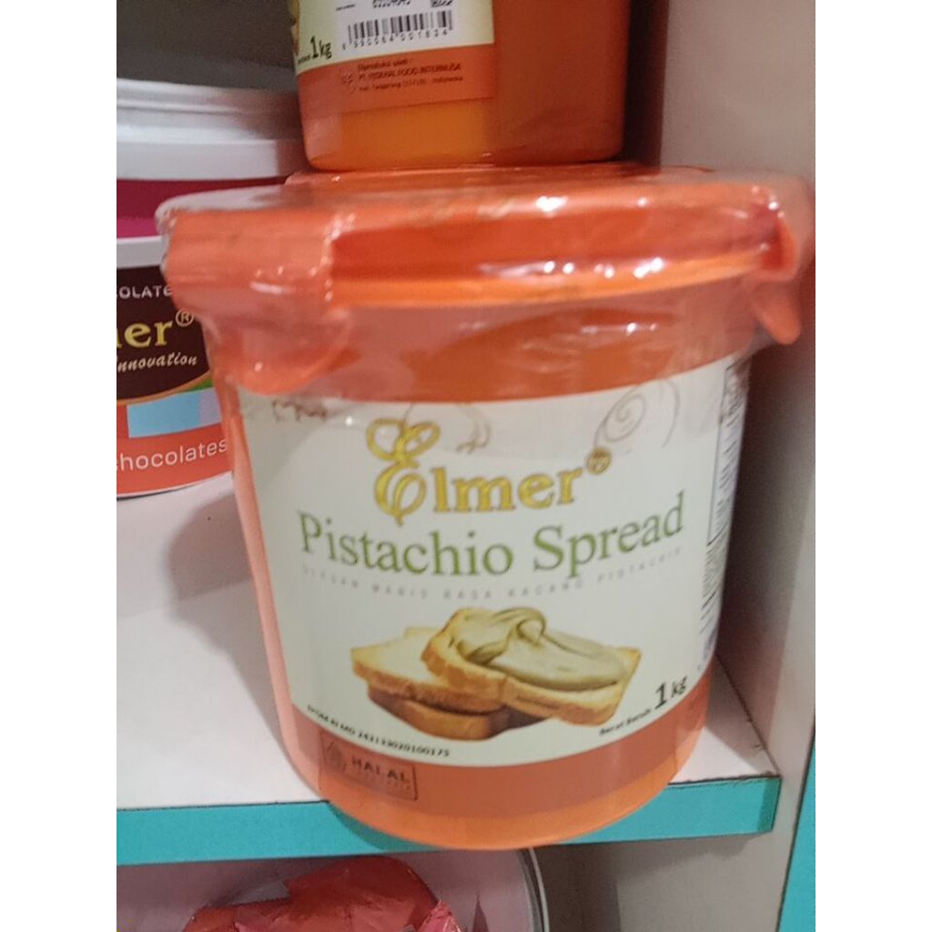 Jual SELAI ELMER PISTACHIO 100GRAM REPACK / SELAI REPACK ELMER ...