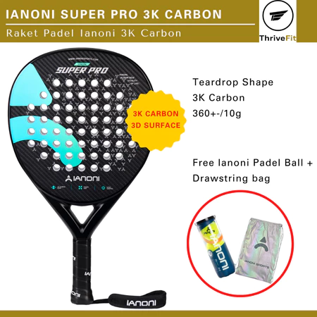 Ianoni Super Pro padel racket