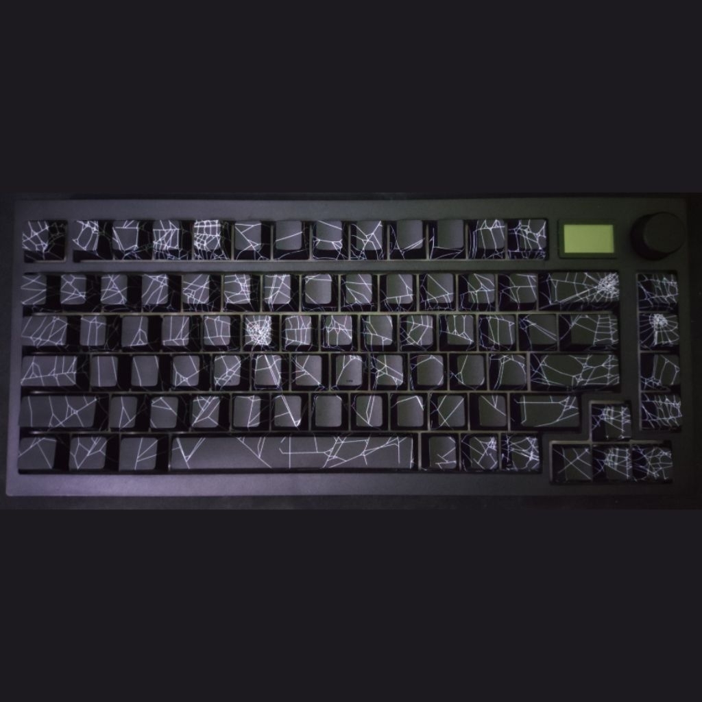 Jual Spider Web Keycaps Furycube 126Keys Cherry Profile | Shopee Indonesia
