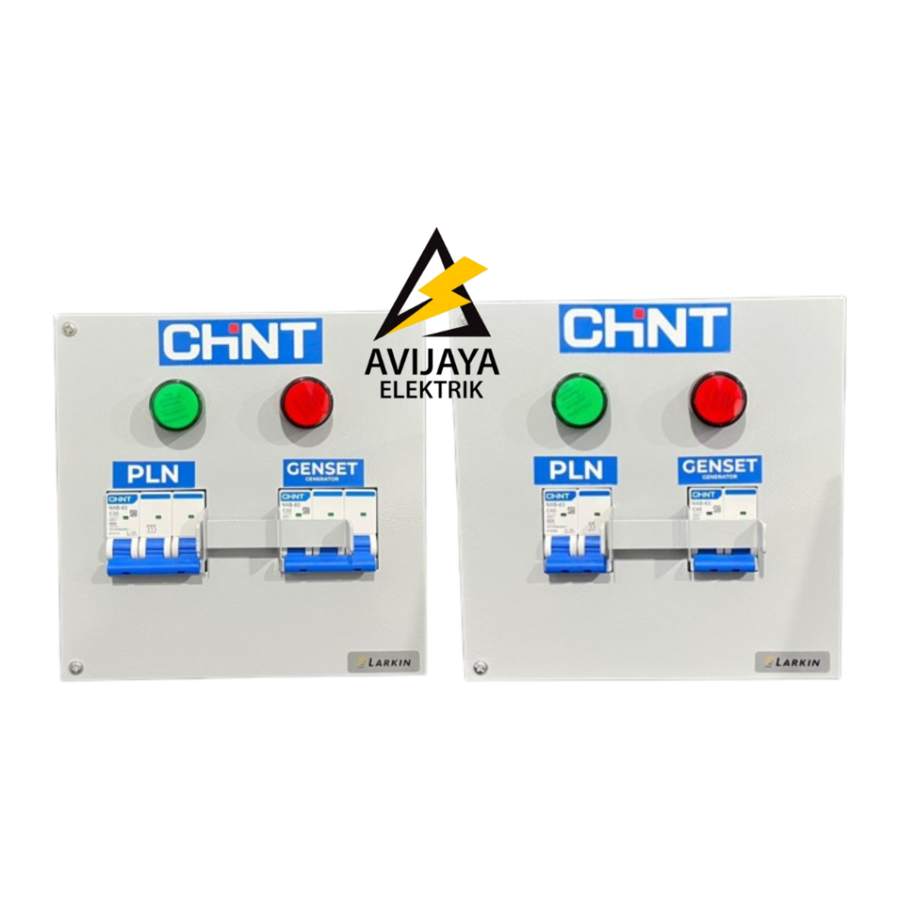 Jual Panel Interlock 2 Phase PLN Genset Change Over Switch COS CHINT ...