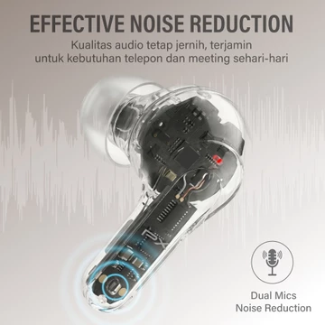 Headset TWS Earphone Bluetooth 6.0 Headphone Earbuds True Wireless PX Q60i Black