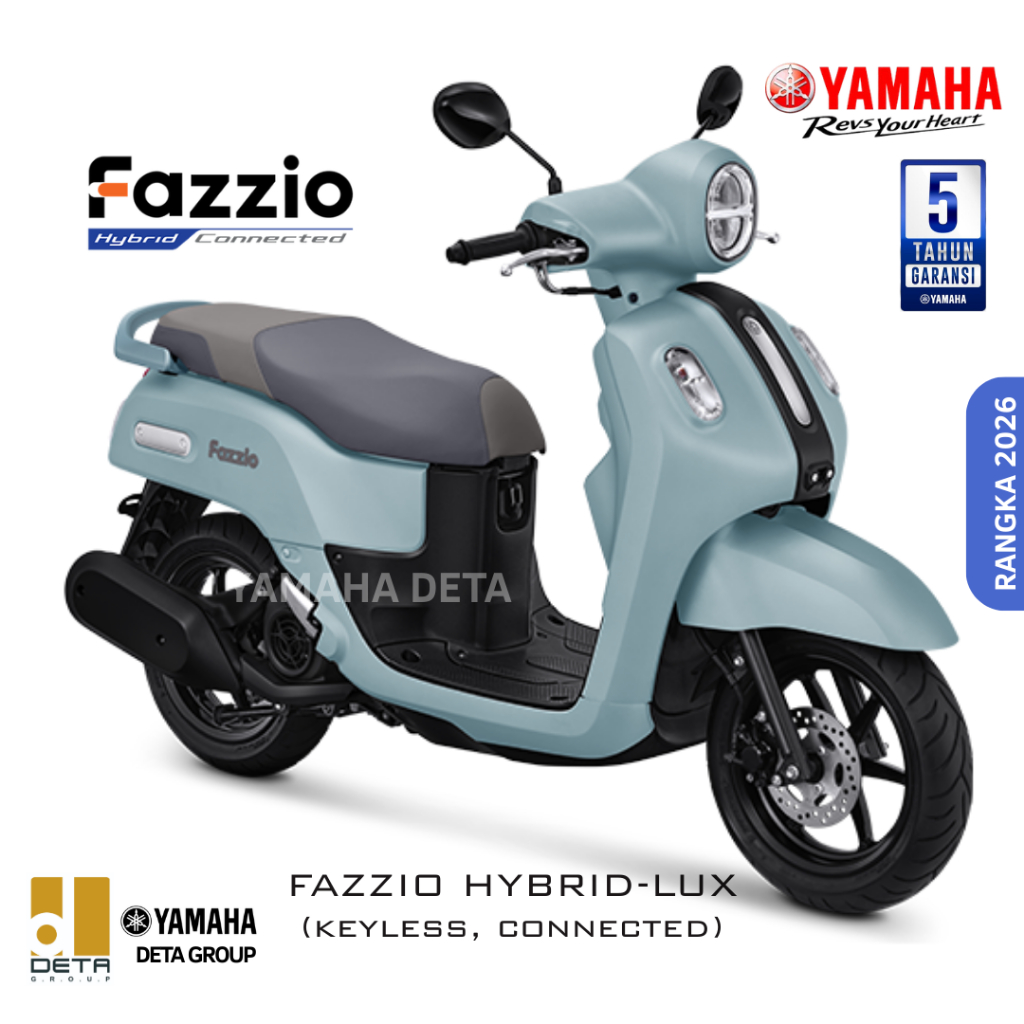 Jual Sepeda Motor Yamaha Fazzio Hybrid-Lux | Shopee Indonesia