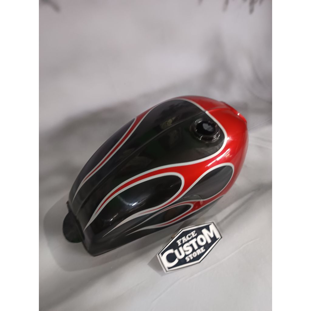 Jual Tangki British Triumph Motor Custom Classic Retro | Shopee Indonesia