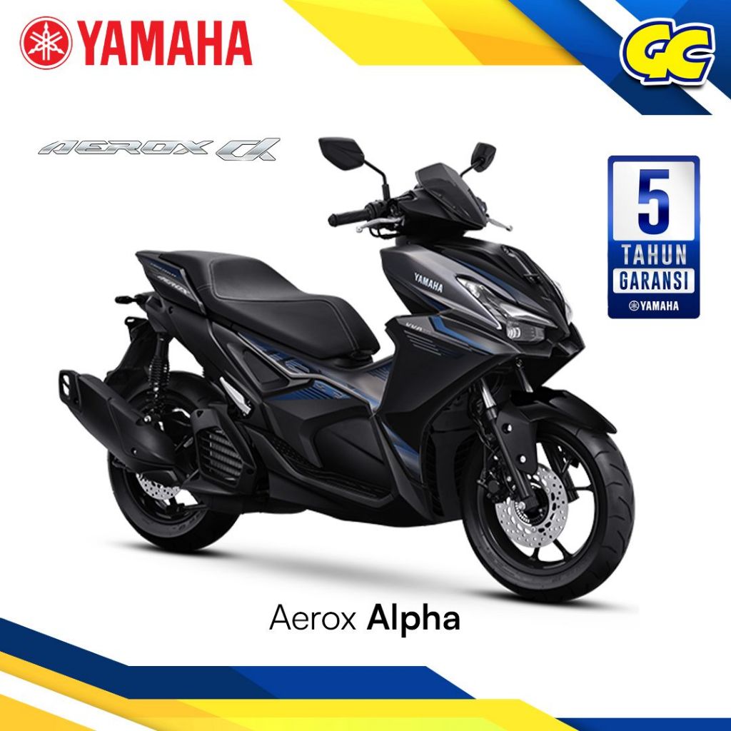 AEROX ALPHA STANDARD - YAMAHA GERBANG CAHAYA MOTOR BANDUNG & SUBANG