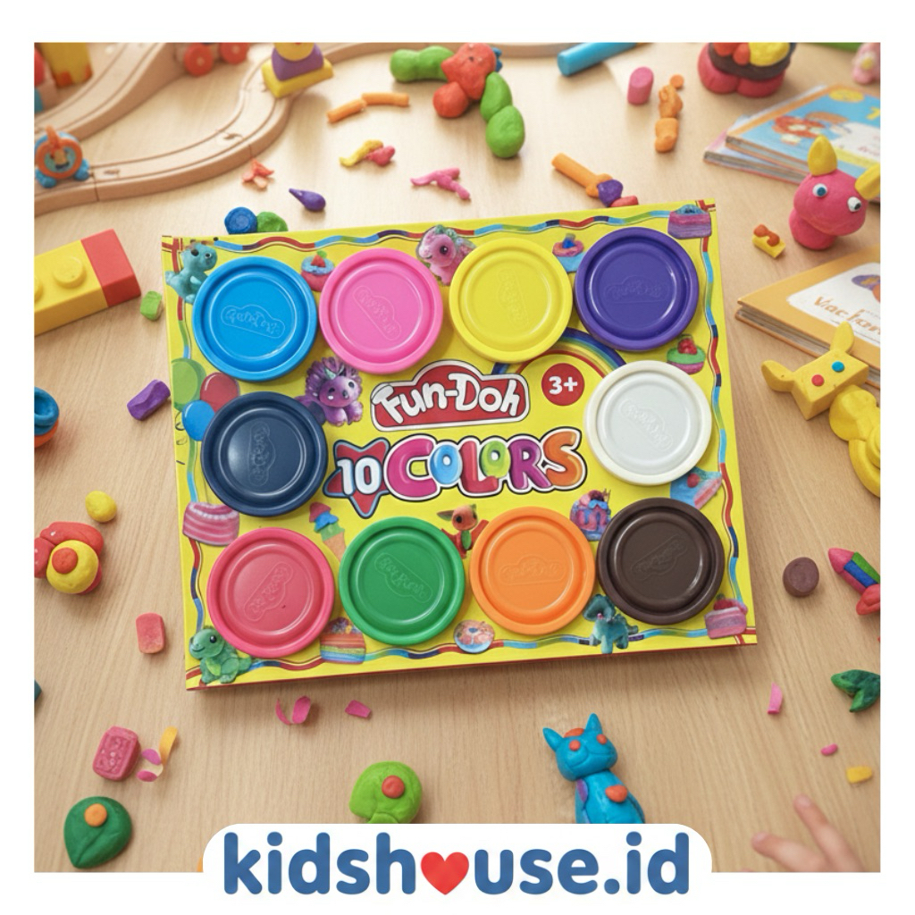 Jual MAINAN FUNDOH/PLAYDOH ANAK | KIDSHOUSE | Shopee Indonesia