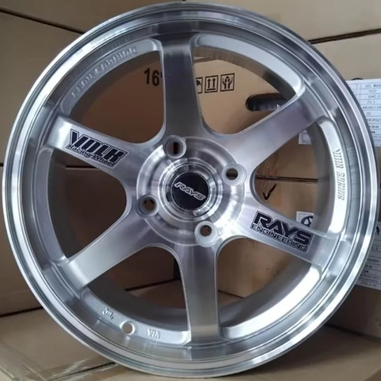Jual velg mobil r16 VOLKRAYS TE37 FLOW FORMING PCD 4x114,3 LGX Avanza ...