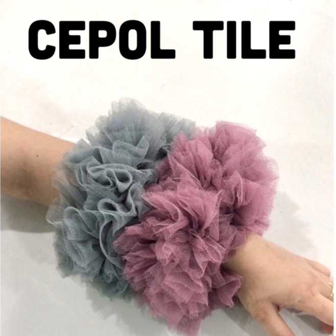 Jual CEPOL Hijab Volume Cemol Ikat Rambut Scrunchie Cepol Tile Tulle ...