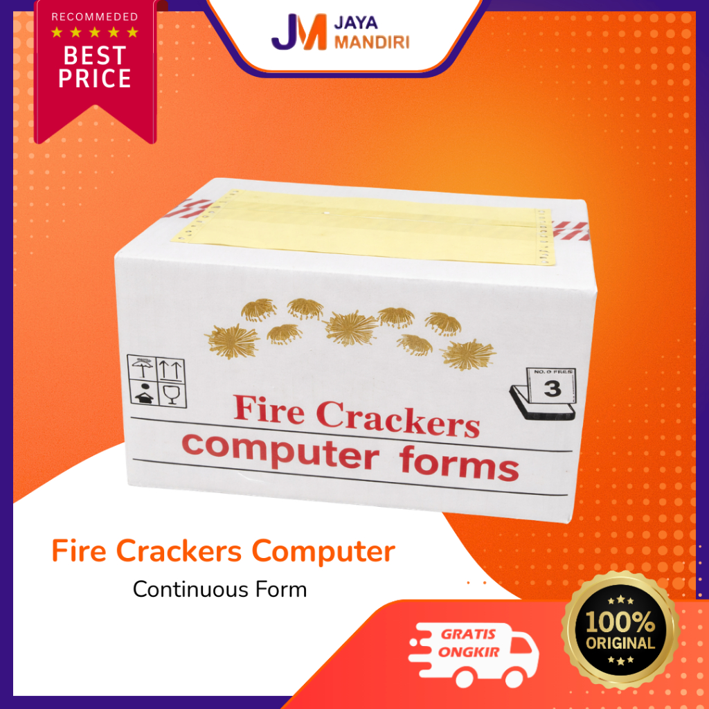 Jual Fire Crackers Computer Forms – Kertas Continuous Form / NCR ...