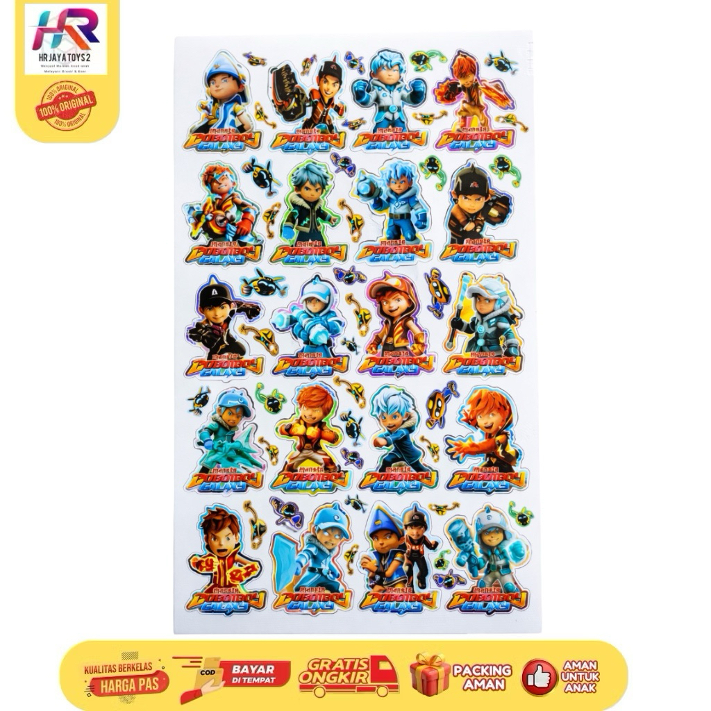 Jual Stiker Anak BoBoiBoy - Bus Mania Viral - Mata - Tengkorak - Truck ...