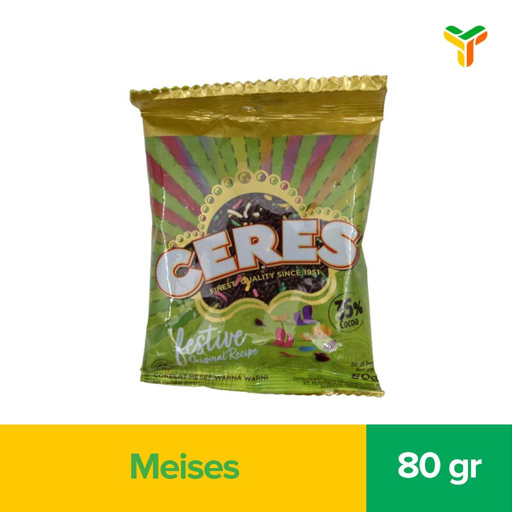 Jual Ceres Meises Warna 80 Gram Cokelat Makanan | Shopee Indonesia