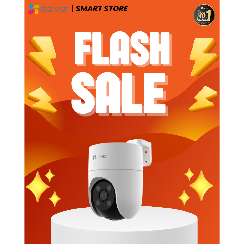 Jual [FLASH SALE] EZVIZ CCTV H8C PRO 3MP PAN & TILT WI-FI CAMERA ...