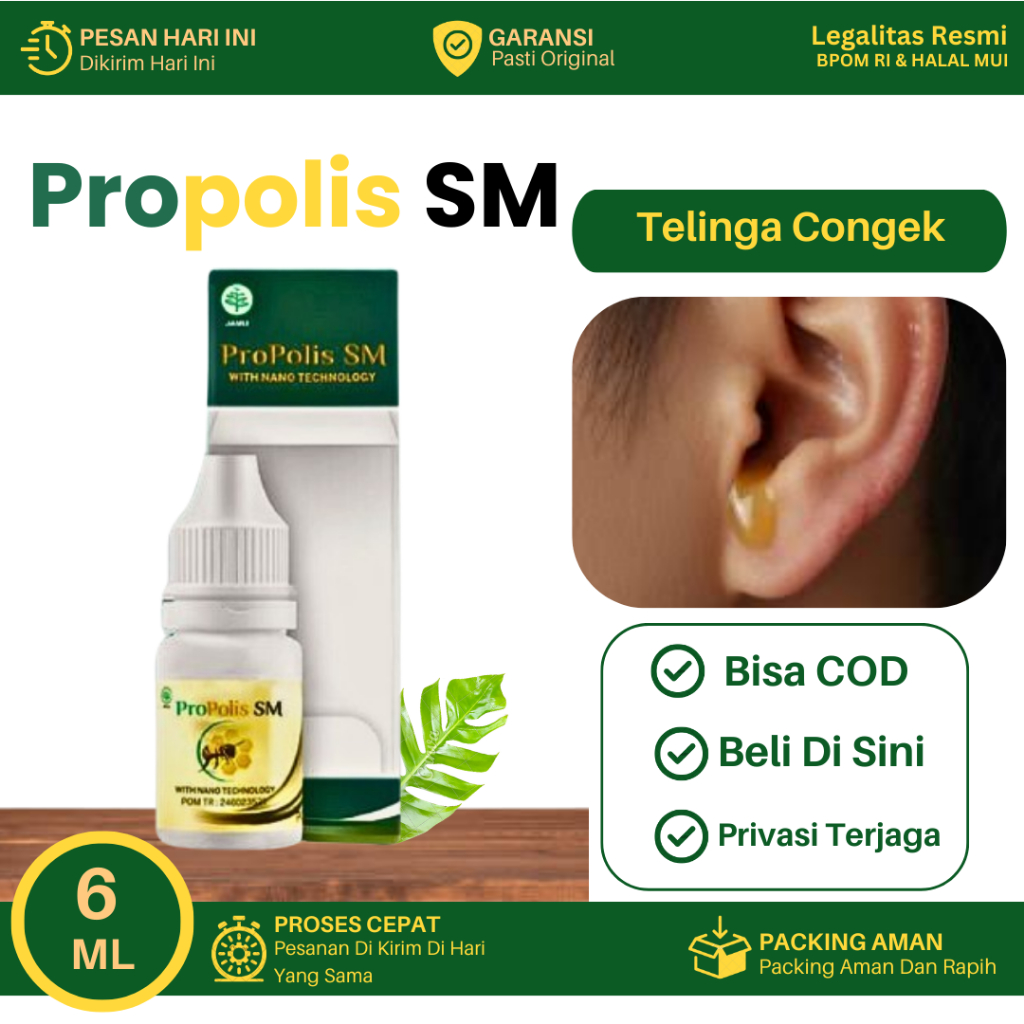 Jual Obat Tetes Telinga congek, Curek Bernanah, Berair, Infeksi Telinga ...