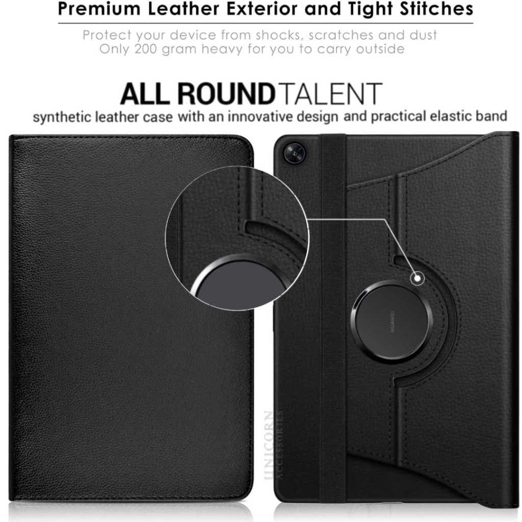 Custodia Yoedge Per Huawei MatePad T10/T10S: Cover In Pelle PU Con Funzione Stand, Design Little Prince 1 - 3