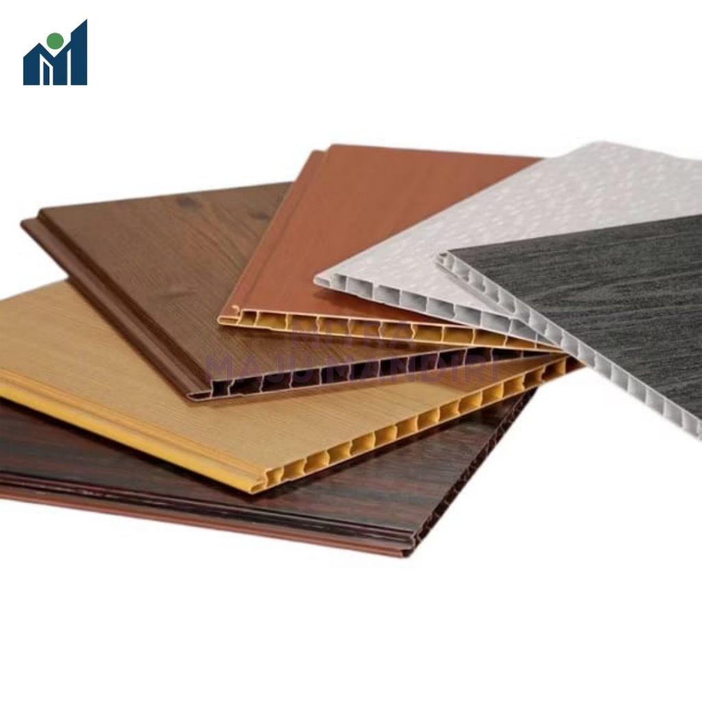 Jual PVC Plafon Serat Kayu Laminated Pvc Series Doff 8mm | Shopee Indonesia