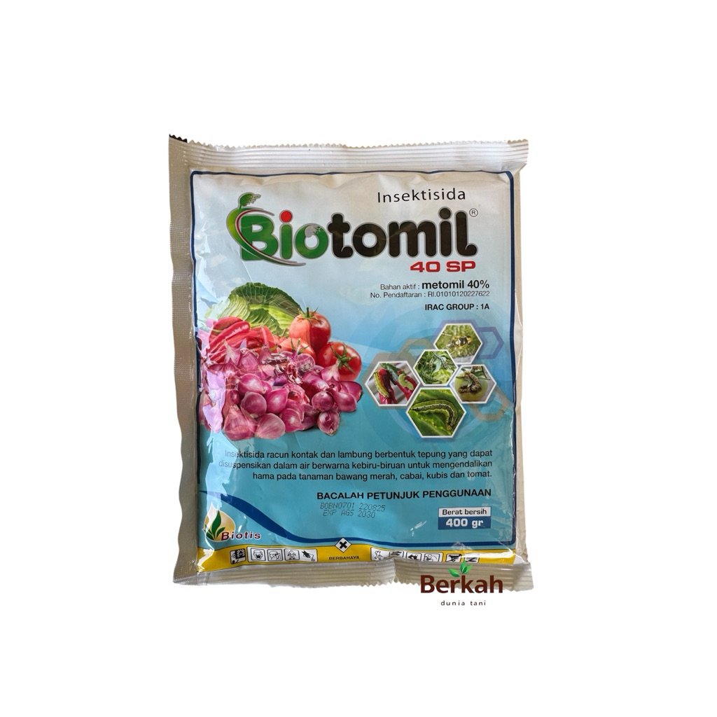 Jual Insektisida Biotomil 40 SP Metomil 40% 400 Gram - Efektif Segala ...