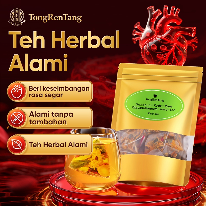 Jual HALAL, Tong Ren Tang Teh Herbal Jantung & Pembuluh Darah ...