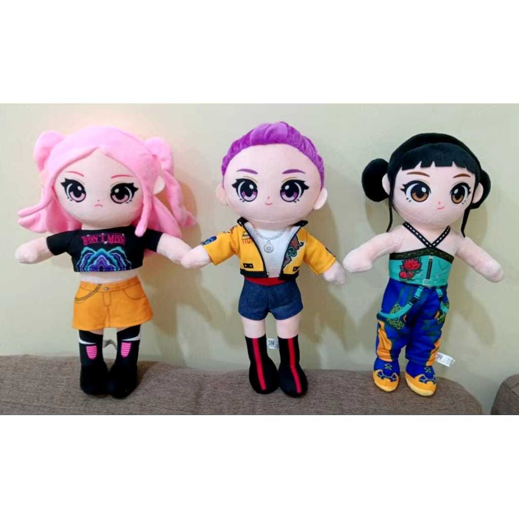 Jual BONEKA HUNTRIX RUMI MIRA ZOEY BONEKA KPOP DEMON HUNTER MAINAN ANAK ...