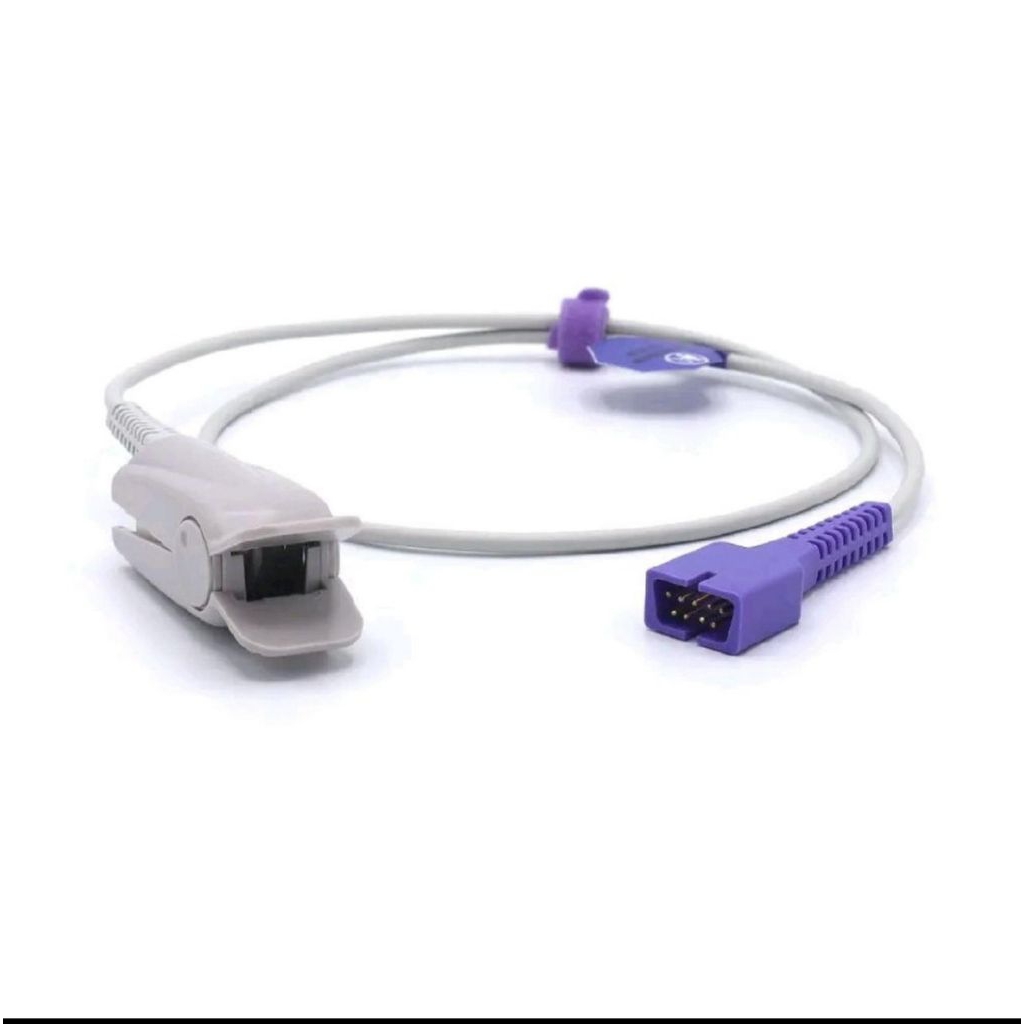 Jual Kabel/Probe SpO2 Sensor Adult/Dewasa 9 pin Compatible untuk ...
