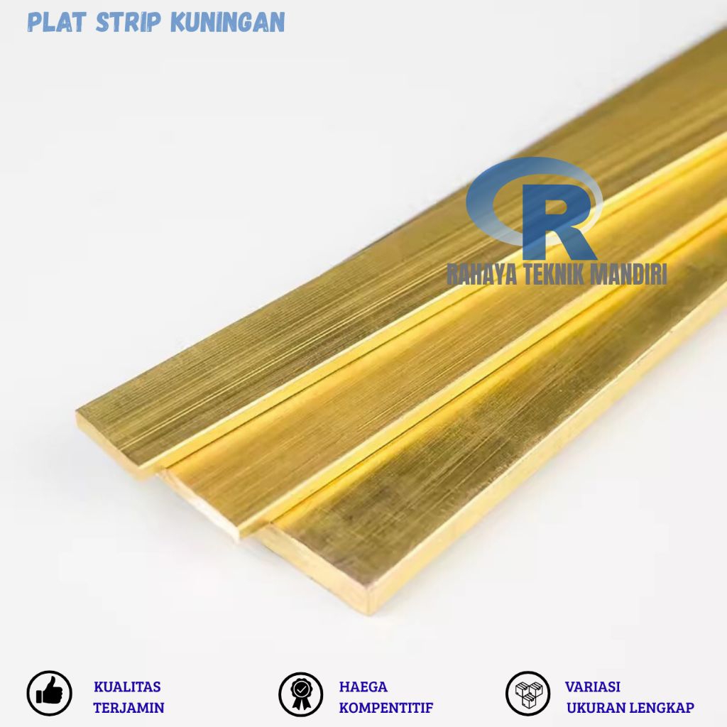Jual Plat strip kuningan 5mm x 40mm x 400mm | Shopee Indonesia