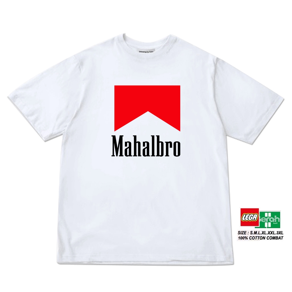 Jual KAOS kata kata plesetan parodi MAHALBRO / Kaos pria / kaos kata ...