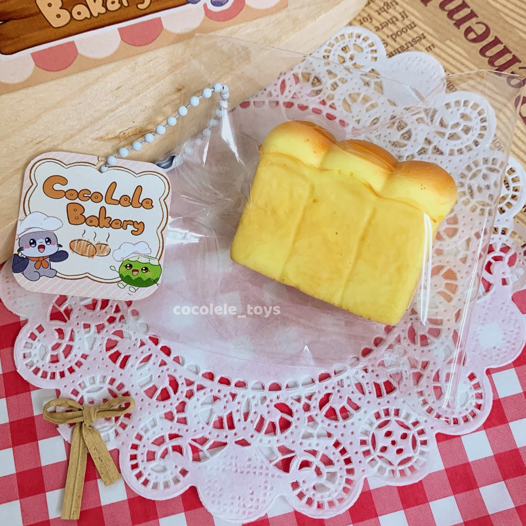 Jual COCOLELE BAKERY V2 MINI tag squishy | squishy roti, mini squishy ...