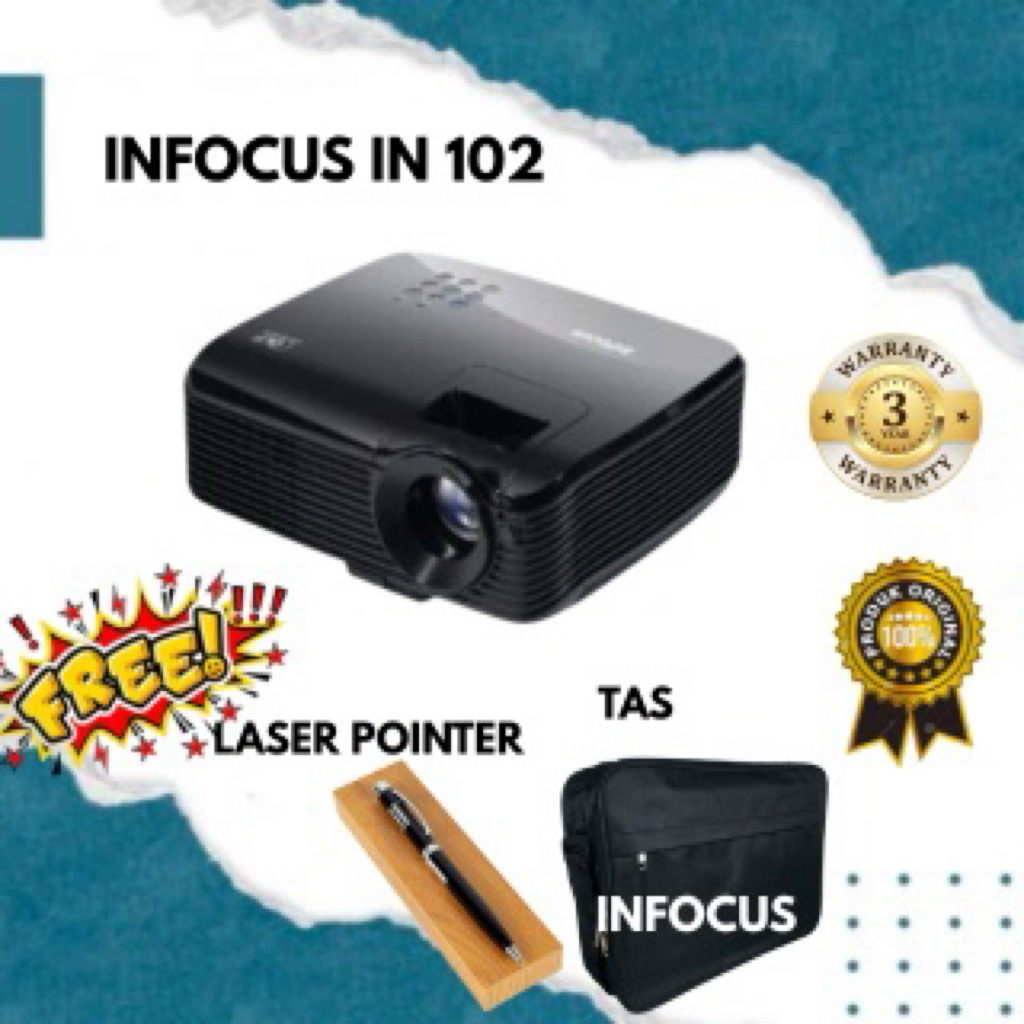 Jual Proyektor INFOCUS IN102 ORIGINAL | Shopee Indonesia