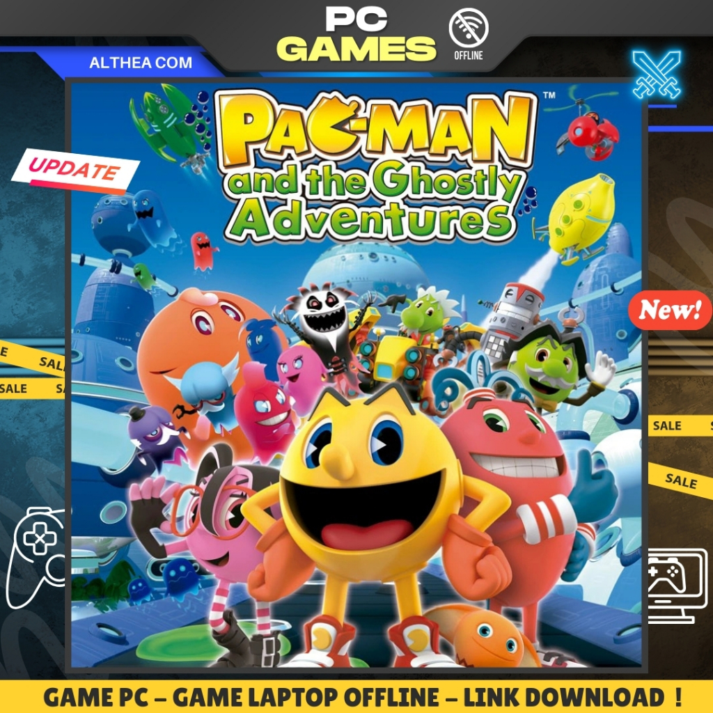 Jual PAC-MAN AND THE GHOSTLY ADVENTURES - 3D PLATFORMER - ACTION ...