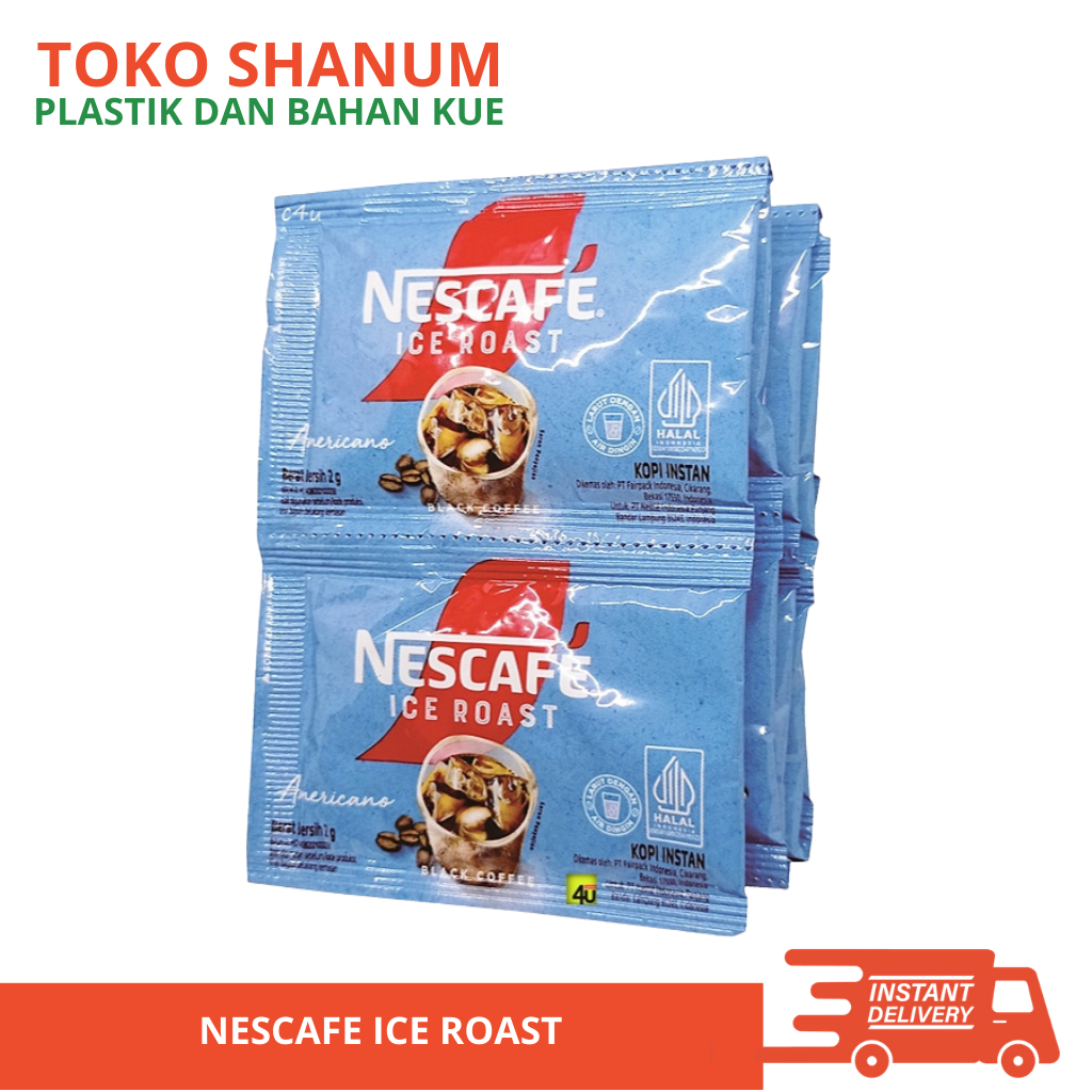 Jual NESCAFE Ice Roast Kopi Instan Americano 10x2g 100% Robusta Larut ...