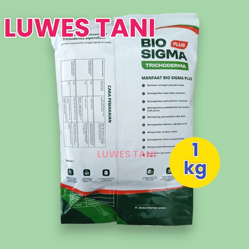 Jual biosigma plus trichoderma 1kg pupuk bio sigma trichoderma | Shopee ...