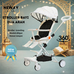 NewayX Stroller Bayi Lipat Kereta Baby Dua Arah Stroler Dorong New Born Anak Tra