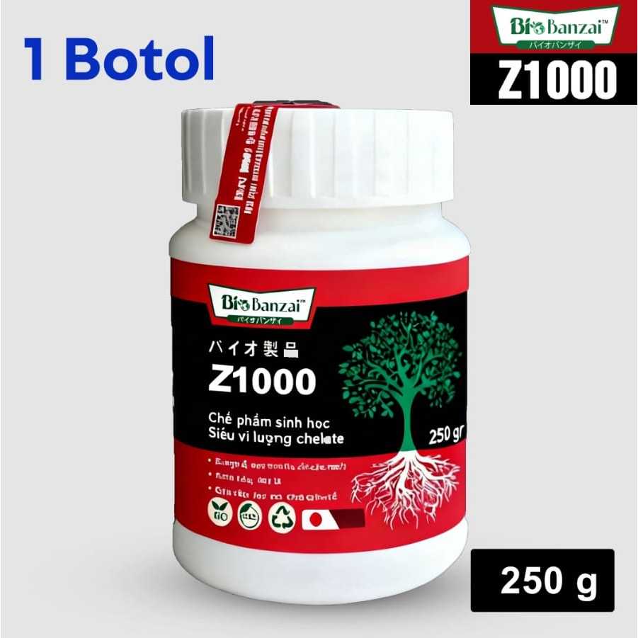 Pupuk Bio banzai Z1000 250gr original jepang pupuk organik pertumbuhan akar tunas bunga dan buah