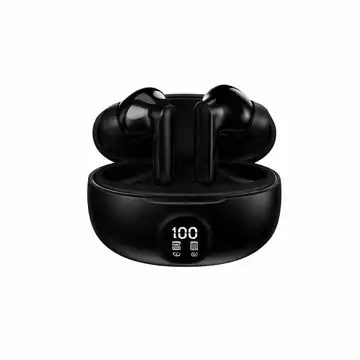 895B TWS Earphone Bluetooth Wireless Headset LED Display Bass Stereo Suara Jernih Baterai Awet